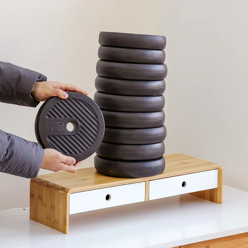 แท่นวางจอแล็ปท็อปไม้ไผ่ ที่วาง - Desk Setup Living Room บทวิจารณ์และราคา