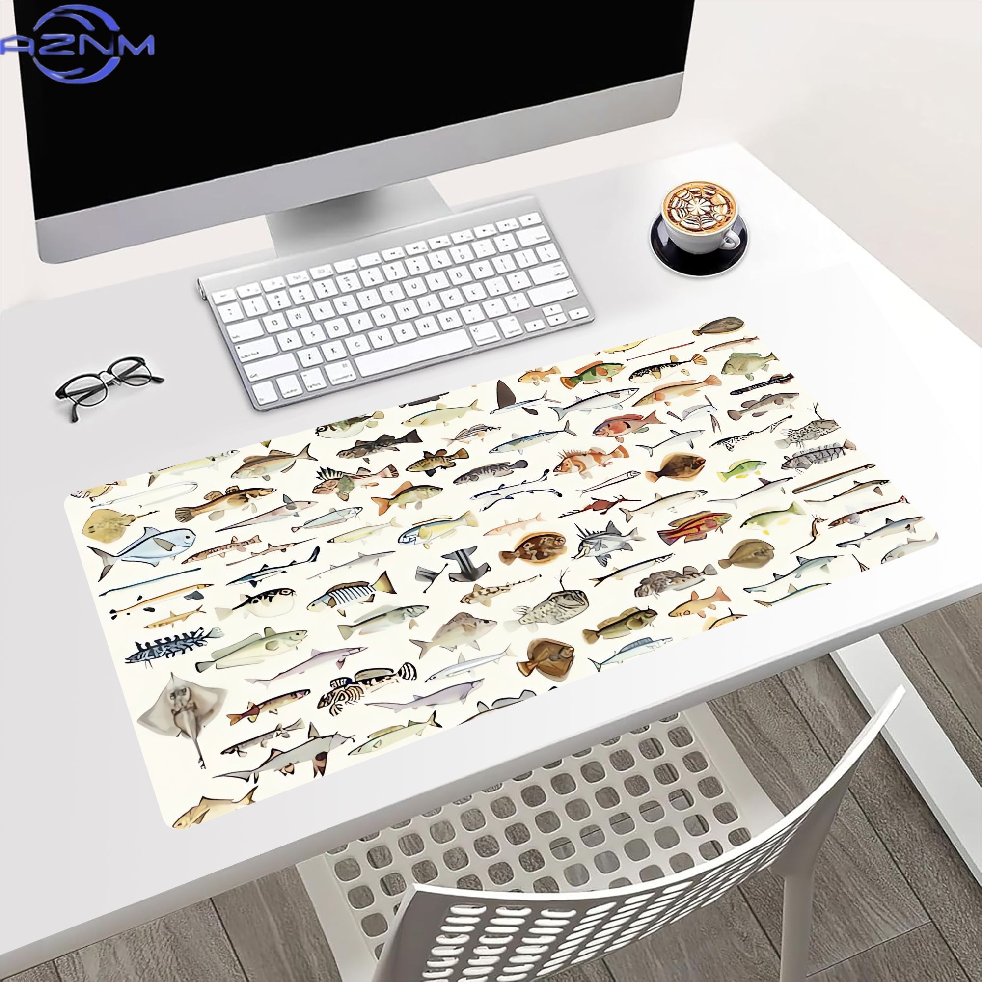 แผ่นรองโต๊ะรูปปลาสำหรับโต๊ะที่ - Desk Setup Or Set Up บทวิจารณ์และราคา