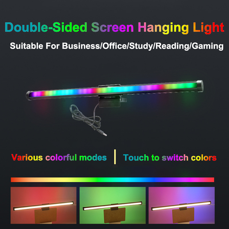 โคมไฟตั้งโต๊ะ RGB ขนาด 40 ซม.  - Desk Setup Light บทวิจารณ์และราคา