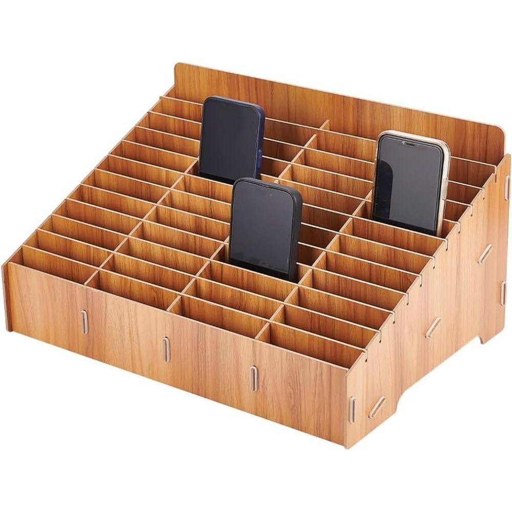 กล่องเก็บโทรศัพท์แบบ 12/24/36/ - Desk Setup Wood บทวิจารณ์และราคา