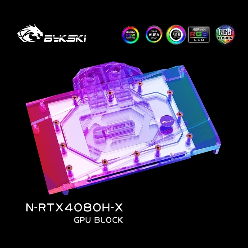 บล็อกน้ำ GPU Bykski สำหรับการ์ - Nvidia Vga Rtx 4080 บทวิจารณ์และราคา