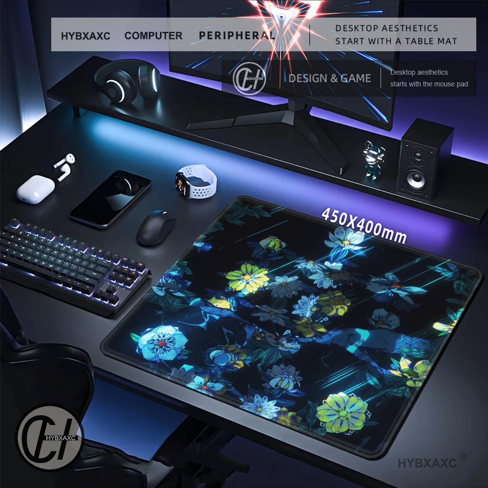 HYBXAXC แผ่นรองเมาส์ลายดอกไม้ส - Desk Setup Or Set Up บทวิจารณ์และราคา