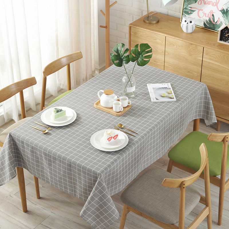 ผ้าปูโต๊ะสําหรับบ้านผ้าลินินผ้ - Desk Setup Wallpaper บทวิจารณ์และราคา